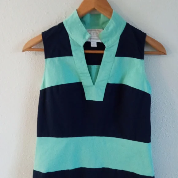 Sail To Sable Shake It Off Nautical Cotton Shift | XS - Picture 3 of 7